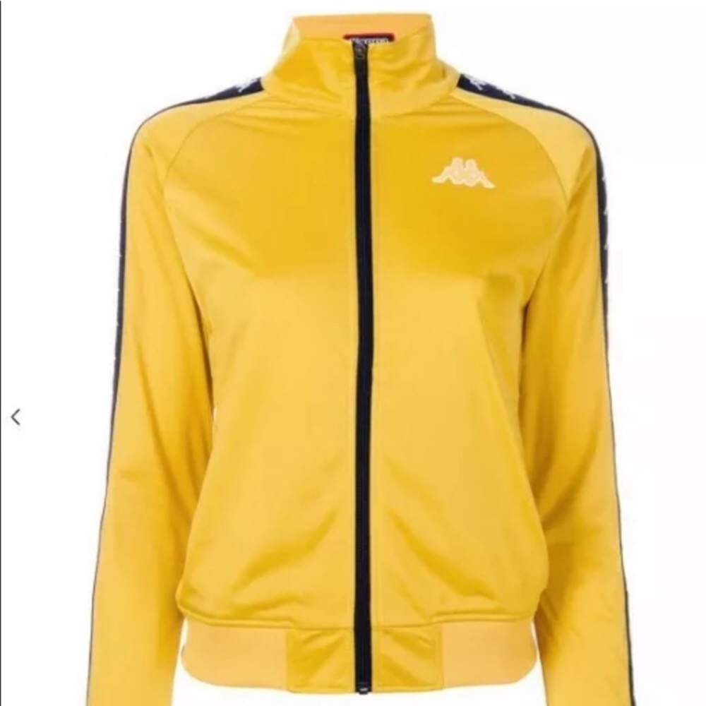 Yellow kappa women’s jacket